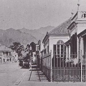 Foreign Settlement in Kobe at the start of the Meiji Period