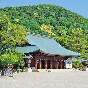 Kashihara Jingu where Takamatsu Sensei used to take Hatsumi Sensei to train