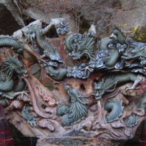 Nine headed dragon at Togakushi