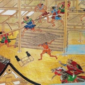 Ashigaru pillaging and looting