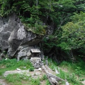 Shrine on Komagaoka Mountain in the land of Kai where Takeda Shingen would recruit shugenja as shinobi warriors